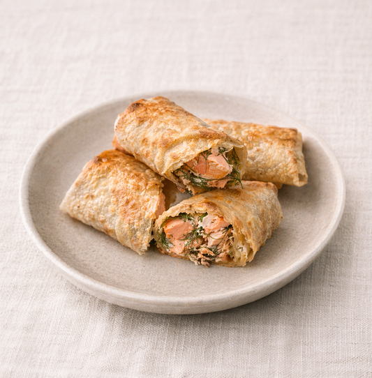 Salmon Lavash Wraps